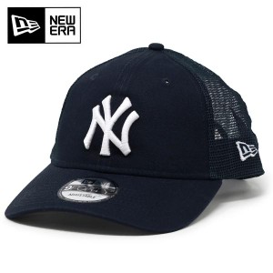 メッシュキャップ NEWERA New York Yankees キャップ 春 夏 ダークネイビー 涼しい 帽子 ニューエラ ニューヨークヤンキース フロント ロ