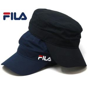 ワークキャップ メンズ FILA HERITAGE 帽子 日よけ フィラヘリテージ キャップ フリーサイズ 57〜59cm サイズ調整可 洗濯できる 吸湿速乾