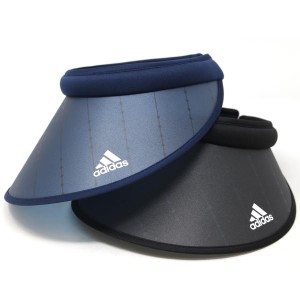 adidas サンバイザー UV90%CUT アディダス クリップバイザー レディース ADM BOS CLIP VISOR 日よけ つば広 帽子 紫外線対策 スポーツ フ