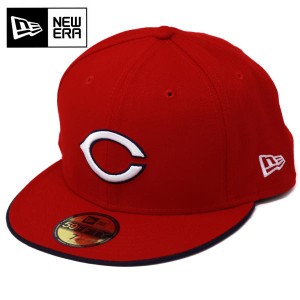 ニューエラ キャップ 広島東洋カープ 定番 NEWERA 59FIFTY 帽子 フラットバイザー ベースボールキャップ ロゴ プロ野球 コラボ スカーレ