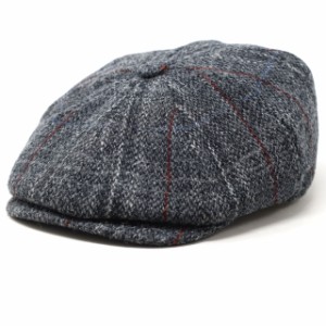 クリスティーズ ハリスツイード ハンチング CHRISTYS' LONDON HARRIS TWEED キャスケット チェック柄 ブランド 英国 8方ハンチング 帽子