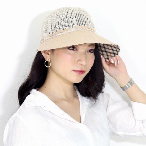 DAKS ジョッキーキャップ レディース 春夏 ハット 日よけ ダックス 帽子 綿ロード 涼しい ジョッキーハット 婦人帽子 ジョッキー 帽子 日