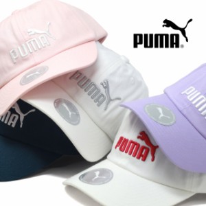 ベースボールキャップ PUMA 3D刺繍 スポーツ 帽子 コットン100 日よけ 暑さ対策 プーマ キャップ メンズアイテム 大きいサイズ フリーサ