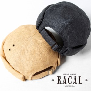 ロールキャップ メンズ ラカル ペーパー 帽子 racal ハット メンズ 日本製 ツバなし 帽子 ペーパークロス サグキャップ メンズ 手洗い可 