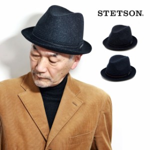 STETSON 中折れハット メンズ ハット 紳士 ウール ハット 冬 中折れ ステットソン メンズ 帽子 プレゼント 中折れ帽子 行楽 お出かけ フ