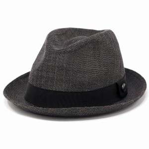 STETSON ステットソン ハット メンズ 中折れ 帽子 ブランド 春 夏 麻 からみ織り 涼しい 中折れ帽 日除け アメリカ サイズ調整可能 日本