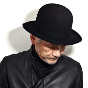 STETSON ボーラーハット 日本製 ハット ステットソン メンズ 帽子 秋冬 アメリカブランド ビーバーフェルト 黒 ブラック フリーサイズ サ