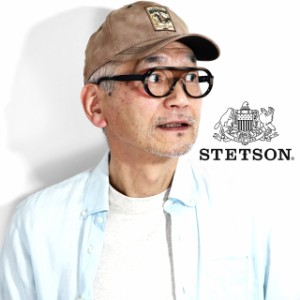 STETSON アメカジ キャップ メンズ ステットソン キャップ 帽子 メンズ キャップ ベースボールキャップ ヴィンテージ風 サイズ調整可 ウ