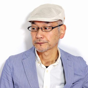 ハンチング帽子 シルク ミラショーン ハンチング メンズ 紳士 夏の帽子 春夏 麻 アイビーキャップ 日本製 milaschon 裏地付き メッシュ素