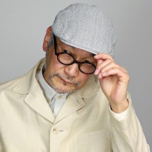 日本製 小千谷縮 ピンストライプ マルゼ ハンチング 帽子 サイズ調整付 メンズ レディース ハンチング帽 春 夏 小さいサイズ 大きいサイ