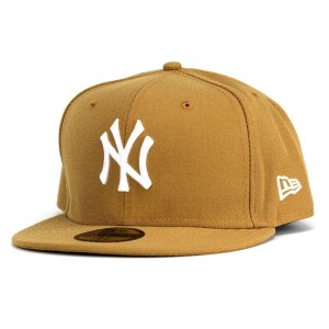 NEWERA　ニューエラ new era　59FIFTY ニューヨーク・ヤンキース　ウィート スノーホワイト