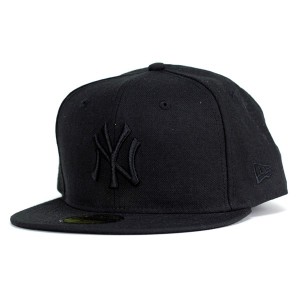 NEWERA　ニューエラ new era　59FIFTY ニューヨーク・ヤンキース　ブラック×ブラック