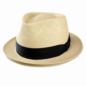 天然素材 帽子 夏 メンズ パナマハット FUJI HAT フジハット パナマ帽 メンズ 中折れ レディース 帽子 ナチュラル