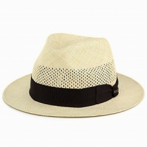 中折れ帽 ステットソン 帽子 パナマ 高級 天然繊維 エクアドル製 ハット レース編み 夏 春 stetson お洒落 ナチュラル