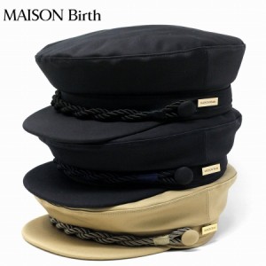 マリンキャップ キャスケット帽 レディース 高品質 春夏 MAISON Birth 帽子 レディース メゾンバース マリンキャスケット 帽子 メンズ キ