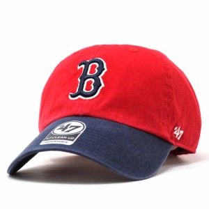 キャップ 47brand クリーンナップ フォーティーセブン　Red sox '47 CLEAN UP Red メンズ レディース ボストン レッドソックス MLB公式キ