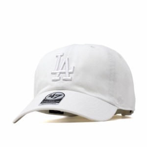 47brand クリーンナップ フォーティーセブン キャップ ドジャース Dodgers '47 CLEAN UP White フリーサイズ 帽子 LA ロサンゼルス・ロジ