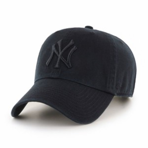 47brand クリーンナップ フォーティーセブン ブランド キャップ Yankees Black Tonal '47 CLEAN UP オールブラック