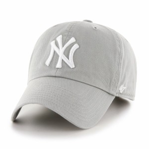 47brand クリーンナップ フォーティーセブン ブランド キャップ Yankees '47 CLEAN UP Gray グレー