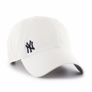 ニューヨーク・ヤンキース キャップ 白 47brand 帽子 クリーンナップ フォーティーセブン ブランド キャップ Yankees Suspense '47 CLEAN