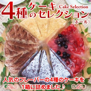 4種のバラエティケーキセット（4種×3個）ガトーショコラ・チーズケーキ・ティラミストルテ・ベリームース 送料無料