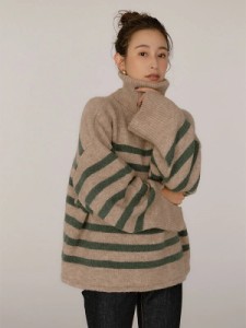 【SALE】【セール】【30％OFF】【即納】CREDONA クレドナ 畦編タートルカラーニット 1422611106【2022】【AW】【2022秋冬】【2022AW】【