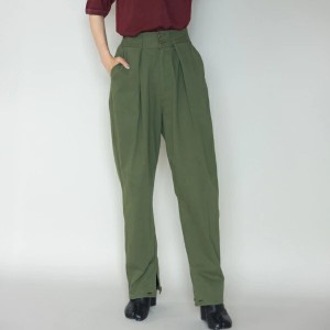 【即納】GLASSY SEA グラッシーシー REMAKE DESIGN MILITARY PANTS リメイクデザインミリタリーパンツ GS23A-004【2023】【AW】【2023秋