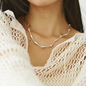 【即納】TODAYFUL トゥデイフル LIFEs ライフズ　Bone Chain Choker (Silver925) ボーンチェーンチョーカー 12120910　アクセサリー　ネ