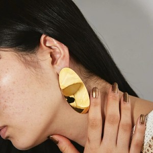 【即納】TODAYFUL トゥデイフル LIFEs ライフズ　Oval Plate Pierce オーバルプレートピアス 12210911  吉田怜香 アクセサリー【2024】【