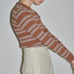 【即納】TODAYFUL トゥデイフル LIFEs ライフズ　Border Crewneck Tops ボーダークルーネックトップス 12320607 吉田怜香【2023】【AW】