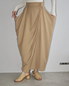 【即納】TODAYFUL トゥデイフル LIFEs ライフズ　Drape Satin Skirt ドレープサテンスカート 12310806 吉田怜香【2023】【SS】【2023春夏