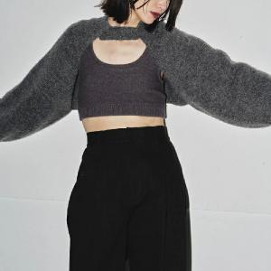 未使用＊TODAYFUL＊リネンニットビスチェ＊CANAL JEAN CANAL JEAN(キャナルジーン)の「TODAYFUL(トゥデイフル)