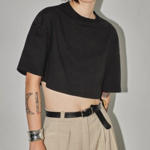 【即納】TODAYFUL トゥデイフル LIFEs ライフズ　Cropped Cotton T-shirts クロップドコットンTシャツ 12410605 吉田怜香【2024】【SS】