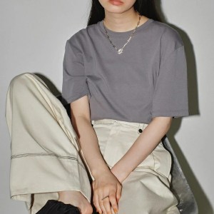 【即納】TODAYFUL トゥデイフル LIFEs ライフズ　Basic Smooth T-shirts ベーシックスムースTシャツ 12410613 吉田怜香【2024】【SS】【2