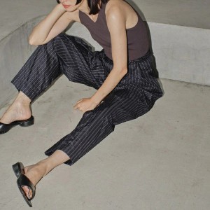 【即納】TODAYFUL トゥデイフル LIFEs ライフズ　Jacquard Stripe Trousers ジャカードストライプトラウザー 12410706 吉田怜香【2024】