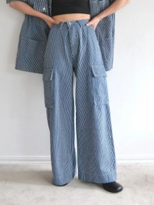 【SALE】【30％OFF】【即納】Ungrid アングリッド カーゴルーズデニム 112342415101【2023】【AW】【2023秋冬】【2023AW】【入荷】