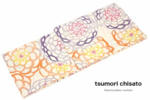 浴衣 レディース 花火大会 夏祭り 女性用 tsumori chisato 白 オレンジ 紫 菊 猫 ハート 注染 女性浴衣【フリーサイズ】