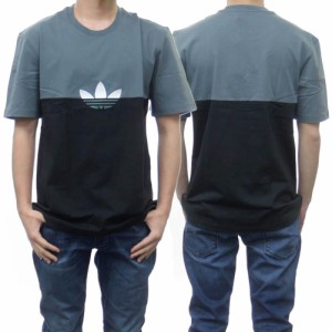 【セール 40％OFF！】ADIDAS ORIGINALS アディダスオリジナルス メンズクルーネックTシャツ SLICE TRF BOX TEE / GN3504 ブラック  