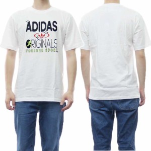 【セール 40％OFF！】ADIDAS ORIGINALS アディダスオリジナルス メンズクルーネックTシャツ OG FOREVER SPOR / HC2123 ホワイト