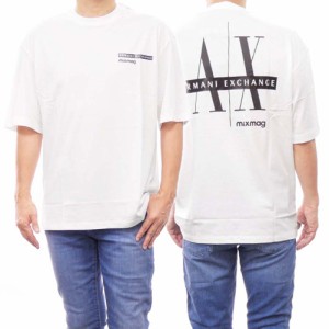 【10％OFF！】ARMANI EXCHANGE アルマーニエクスチェンジ メンズクルーネックTシャツ 3DZTJA ZJ8EZ ホワイト /2024春夏新作