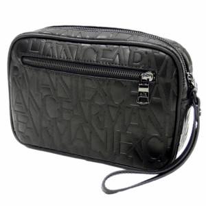 【19％OFF！】ARMANI EXCHANGE アルマーニエクスチェンジ メンズセカンドバッグ/ポーチバッグ 958486 CC838 ブラック /定番人気商品