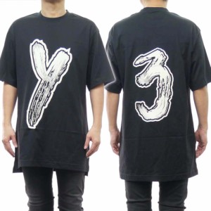 【セール 50％OFF！】ADIDAS Y-3 アディダスワイスリー メンズクルーネックTシャツ HY1271 / LOGO GFX TEE ブラック