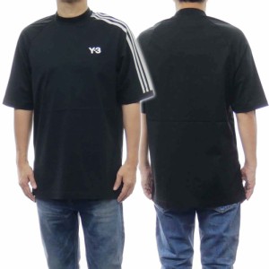 【セール 50％OFF！】ADIDAS Y-3 アディダスワイスリー メンズクルーネックTシャツ H63065 / 3S SS TEE ブラック