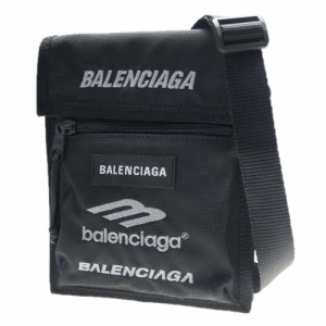 【○％OFF！】BALENCIAGA バレンシアガ メンズショルダーバッグ 655982 2AAXT / EXPLOR POU ST S ブラック /2024春夏新作