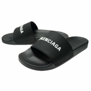 【10％OFF！】BALENCIAGA バレンシアガ メンズシャワーサンダル 565826 W1S80 ブラック /2024春夏新作