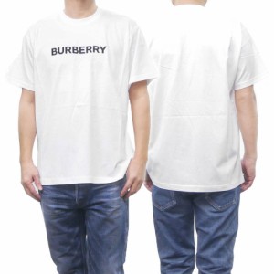 【33％OFF！】BURBERRY バーバリー メンズクルーネックTシャツ 8084234 1 / HARRISTON ホワイト /2024春夏新作