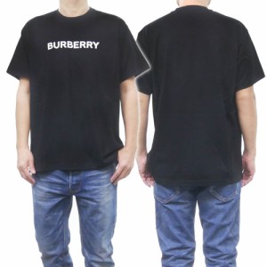 【セール 45％OFF！】BURBERRY バーバリー メンズクルーネックTシャツ 8084233 1 / HARRISTON ブラック