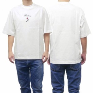 【37％OFF！】BURBERRY バーバリー メンズクルーネックTシャツ 8083728 1 / SP24-GRAPHICS-SIC-14 ホワイト /2024春夏新作