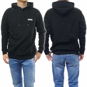 【セール 50％OFF！】BALR. ボーラー メンズプルオーバーパーカー B1261.1018 / Brand Straight Small Logo Hoodie ブラック