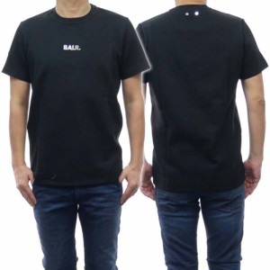 【セール 50％OFF！】BALR. ボーラー メンズクルーネックTシャツ B1112.1051 / Q-SERIES STRAIGHT T-SHIRT  ブラック